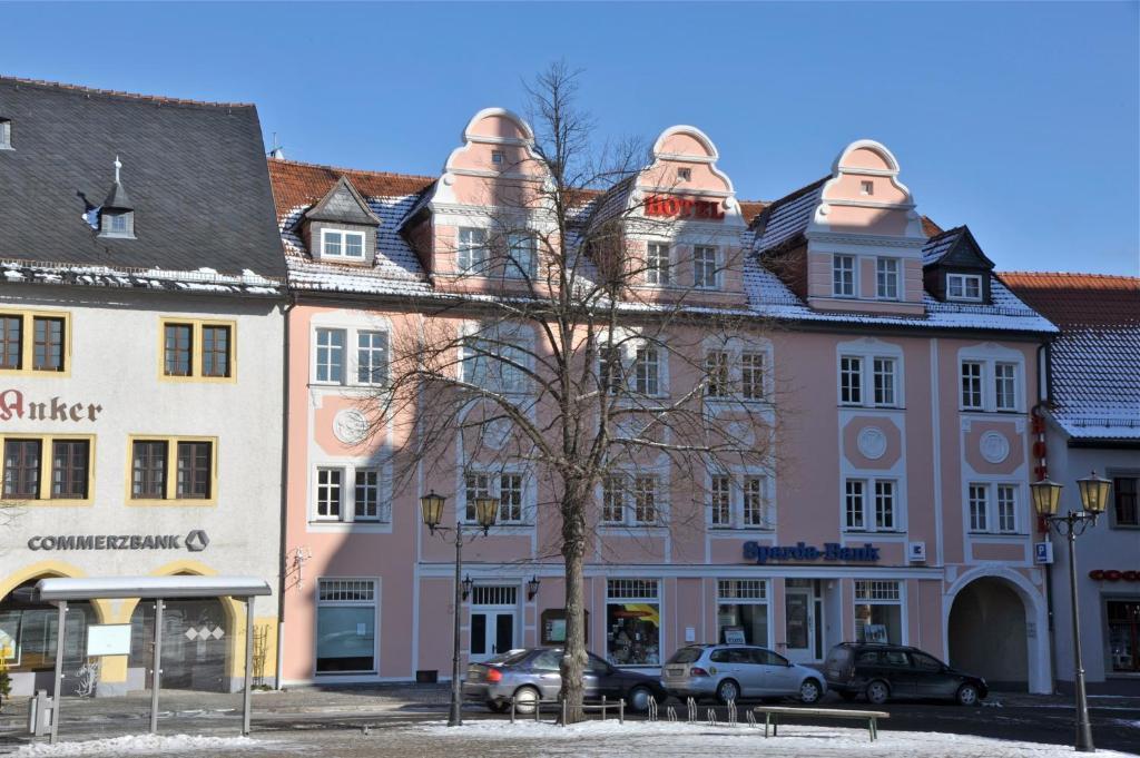 Hotel Anker Saalfeld Saale Bagian luar foto