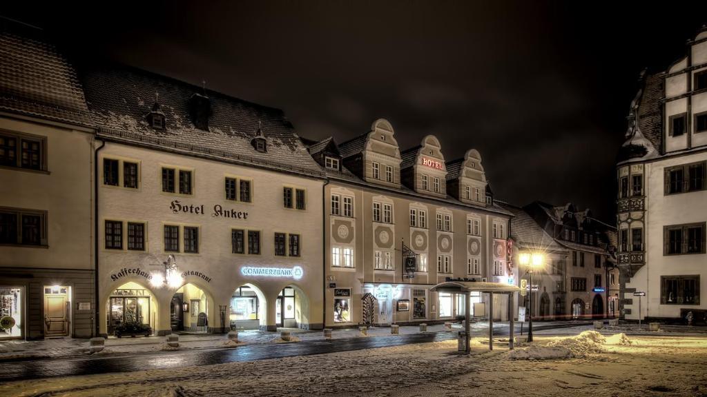 Hotel Anker Saalfeld Saale Bagian luar foto